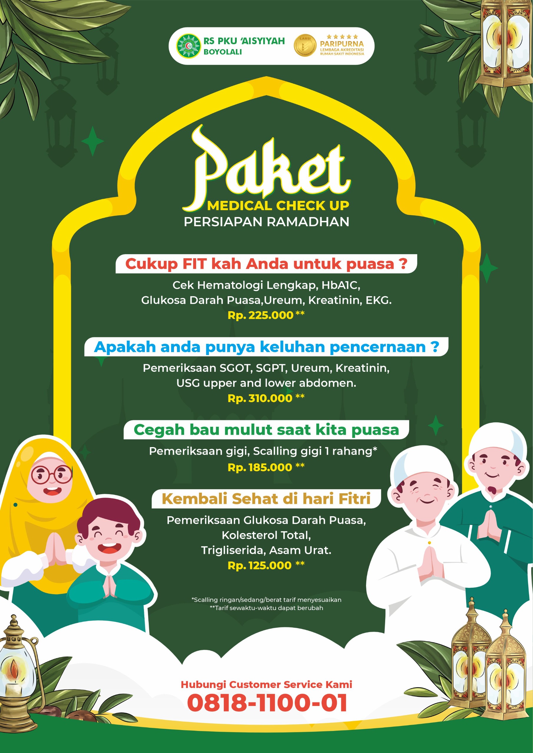 PAKET MCU RAMADHAN