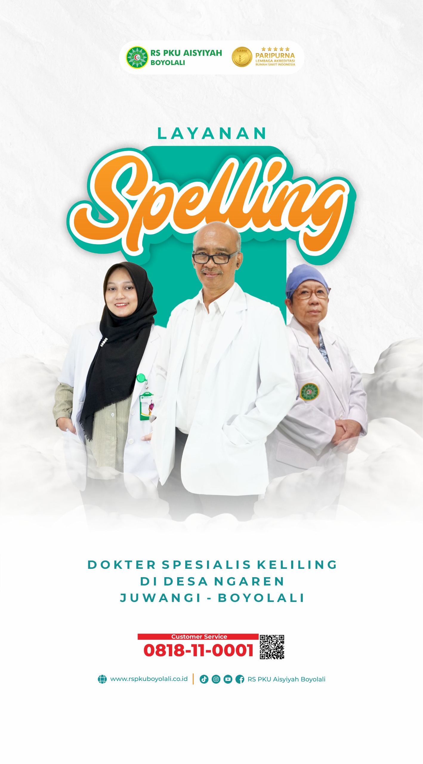 Layanan Spelling Hadir Lebih Dekat