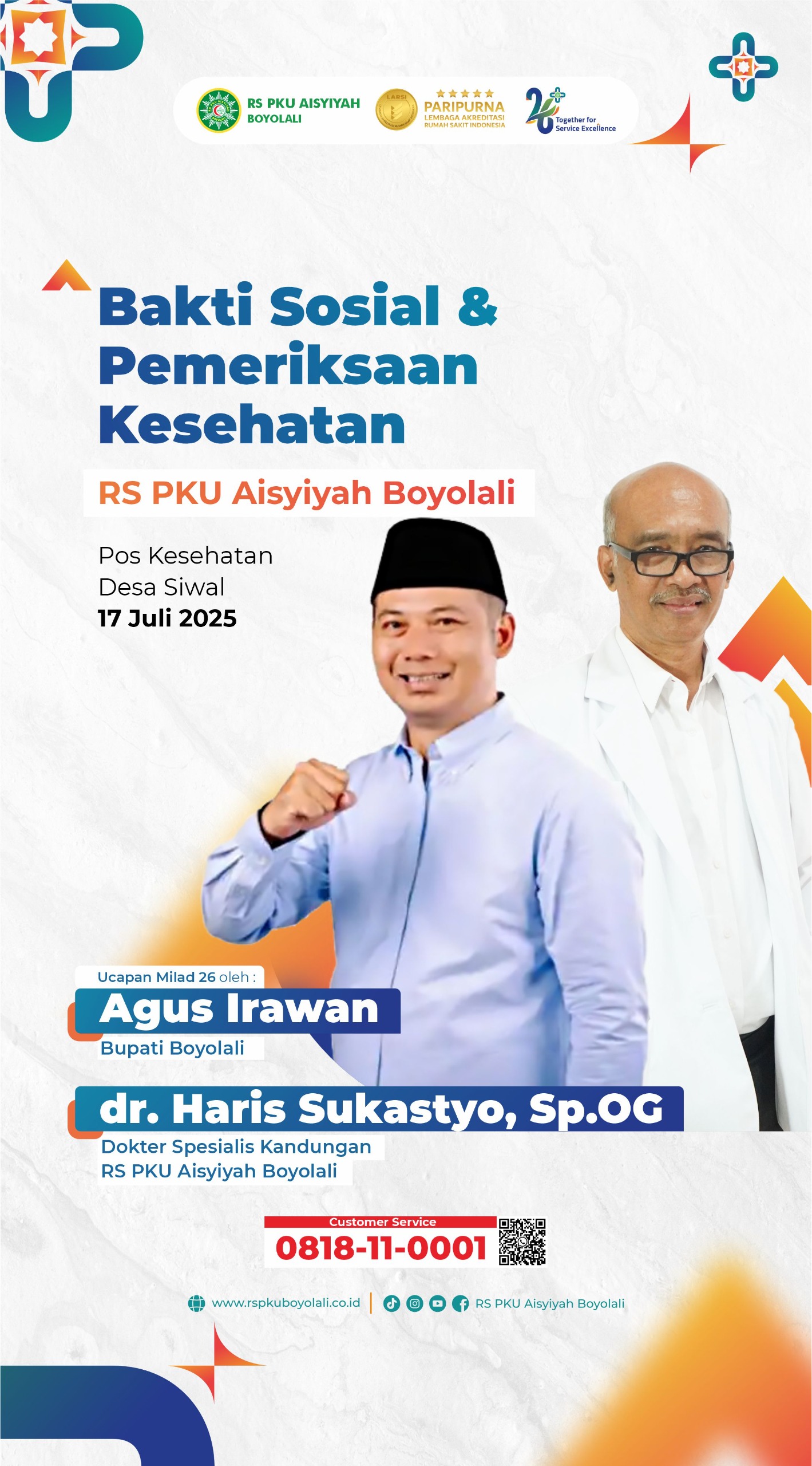Bakti Sosial & Pemeriksaan Kesehatan