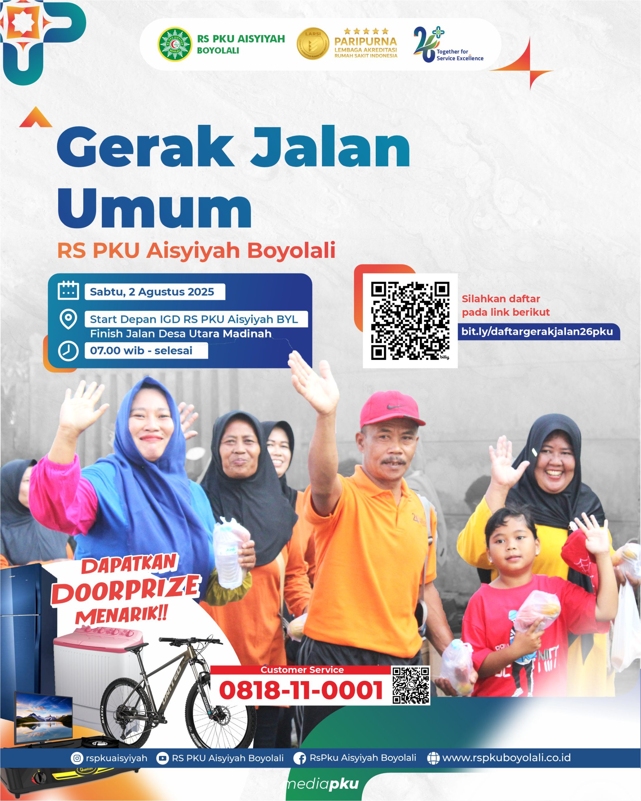GERAK JALAN UMUM RS PKU Aisyiyah Boyolali