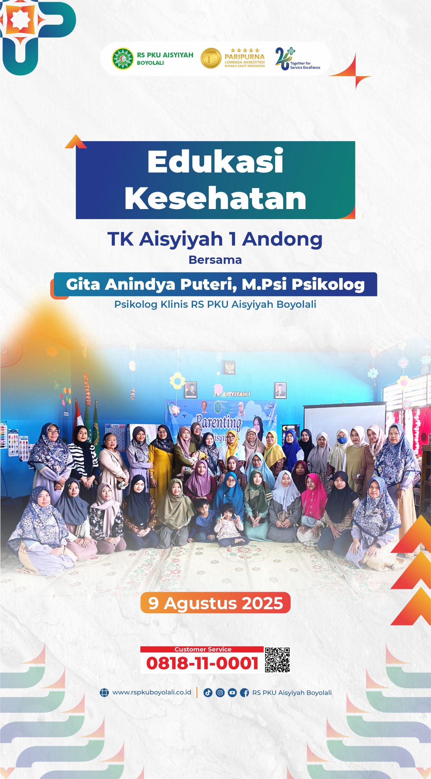 Edukasi Kesehatan untuk Orang Tua Hebat
