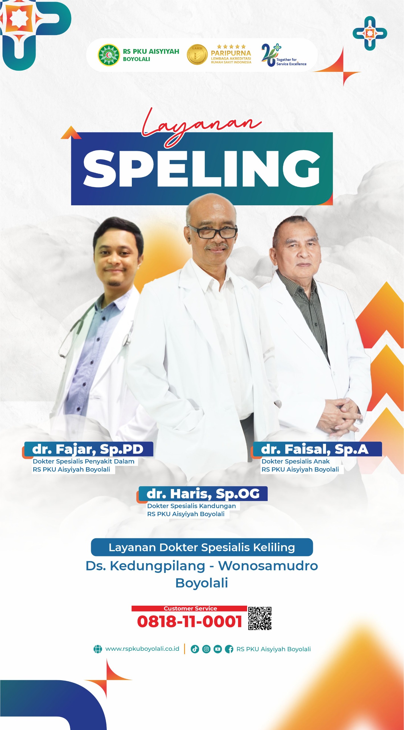 Layanan SPELING – Spesialis Keliling RS PKU Aisyiyah Boyolali