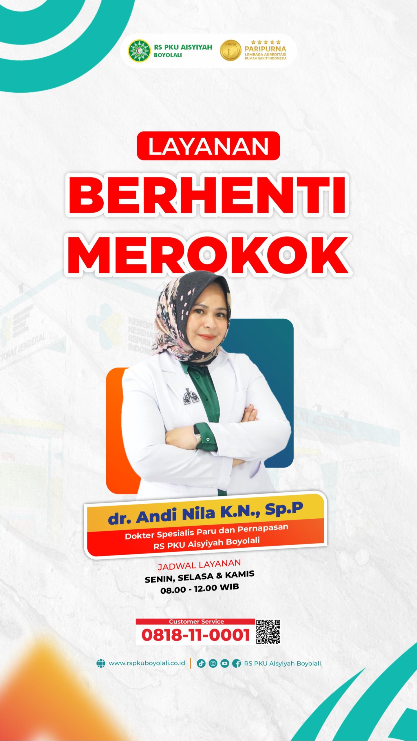 Layanan Berhenti Merokok