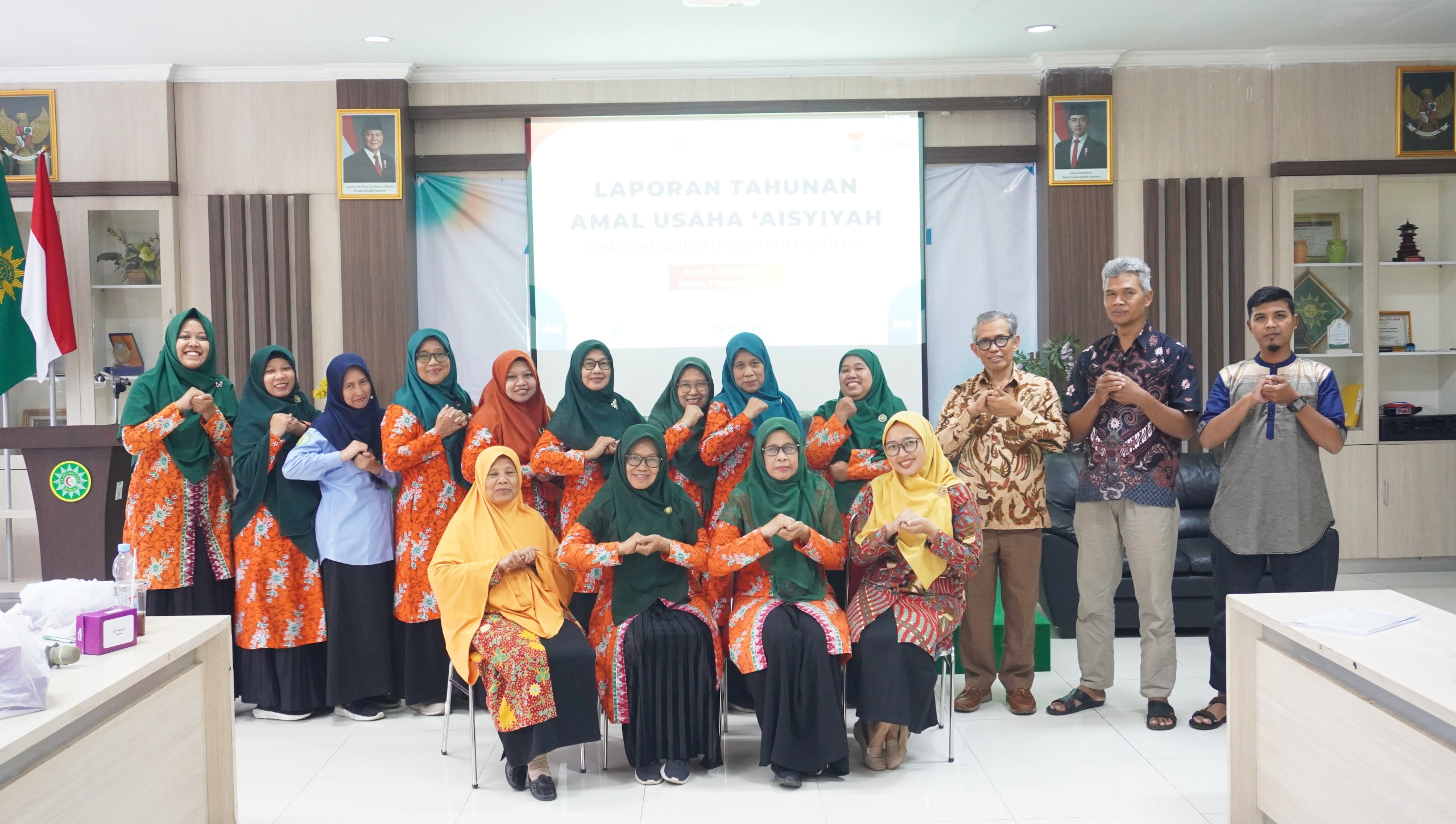 Laporan Tahunan Amal Usaha Aisyiyah PDA Boyolali Digelar di RS PKU Aisyiyah Boyolali