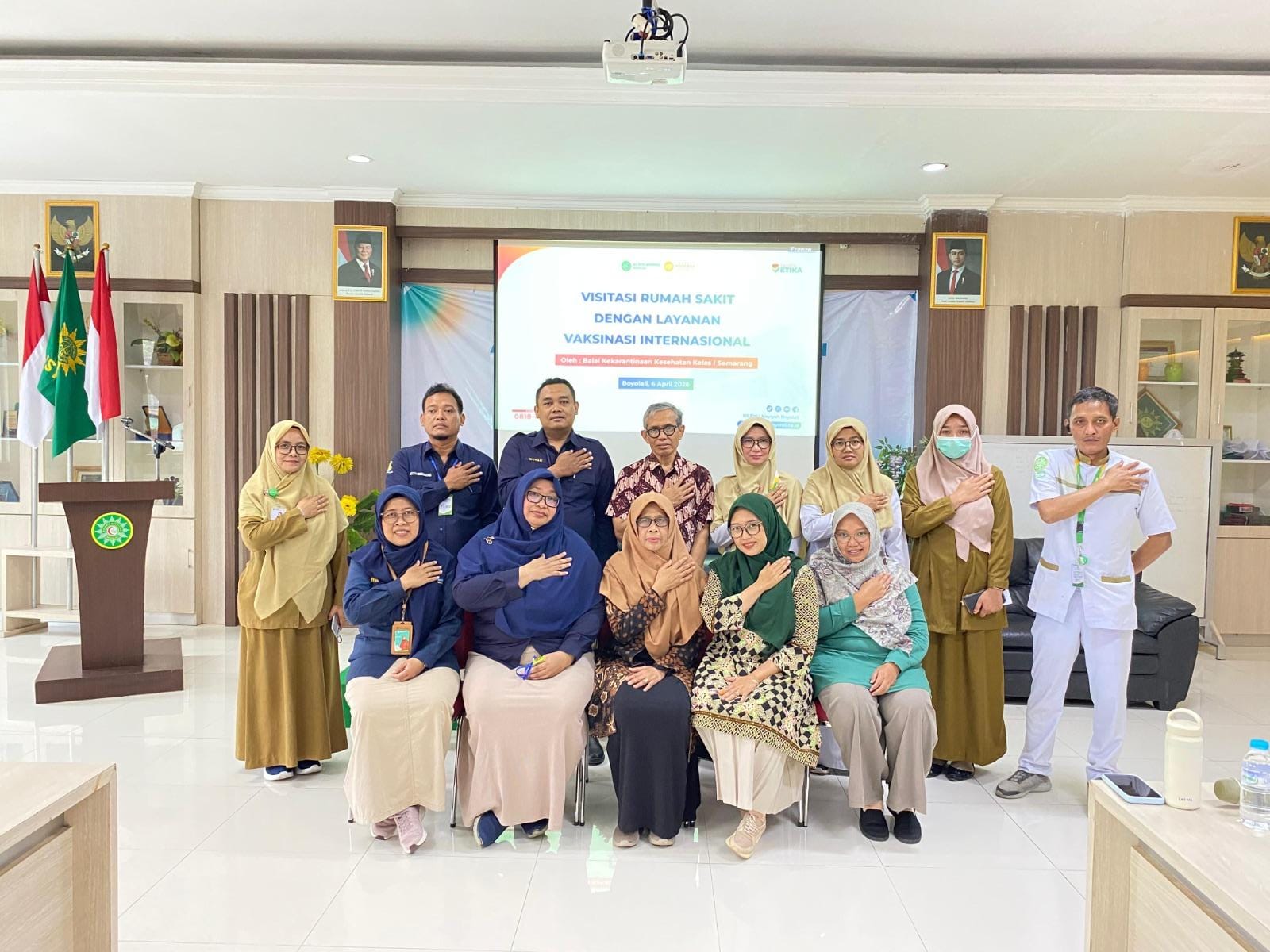 Visitasi BKK Semarang, Langkah Nyata RS PKU Aisyiyah Boyolali Menuju Layanan Internasional
