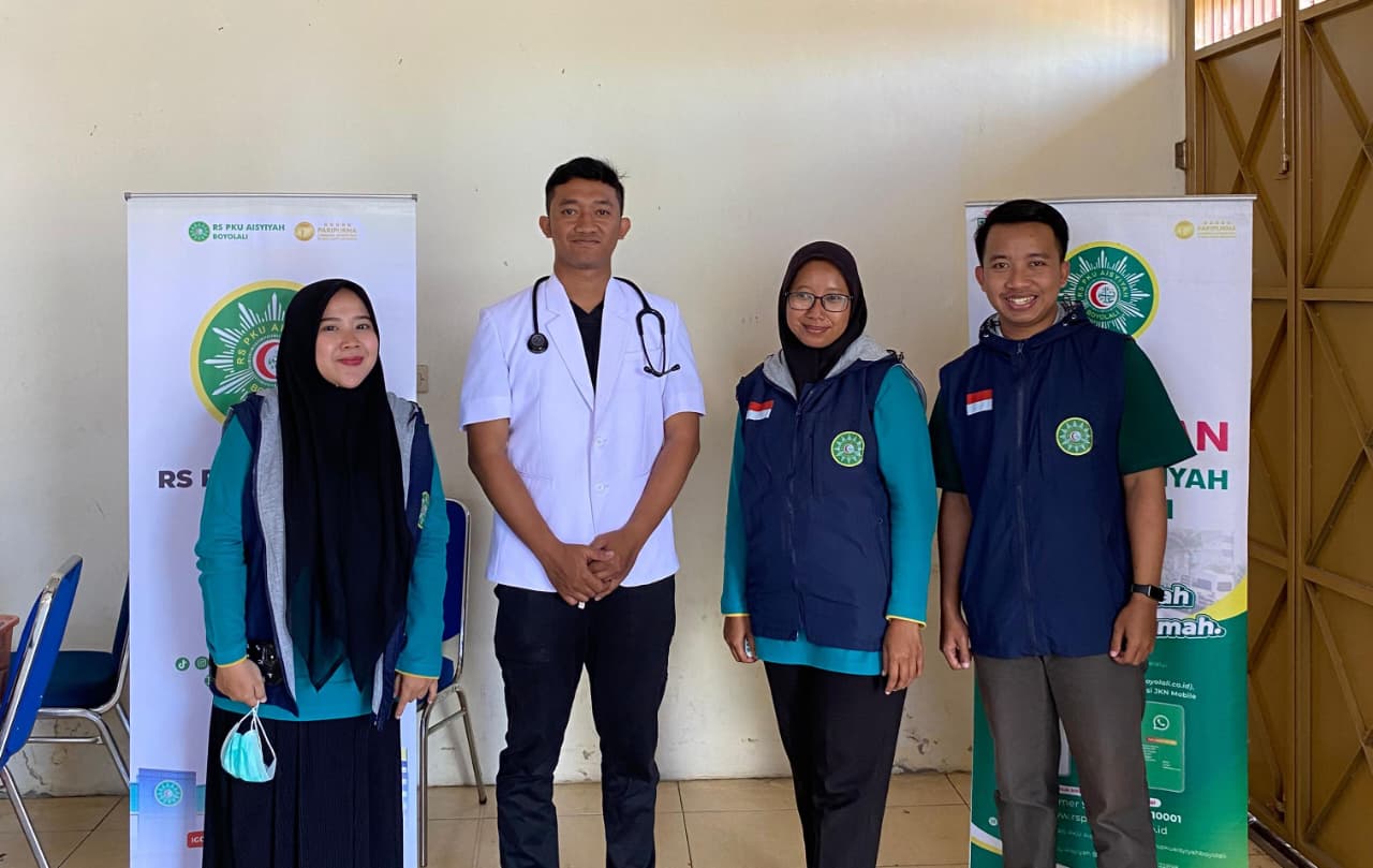 RS PKU Aisyiyah Boyolali Hadir sebagai Tim Kesehatan dalam Milad ke-34 SMK Muhammadiyah 1 Boyolali