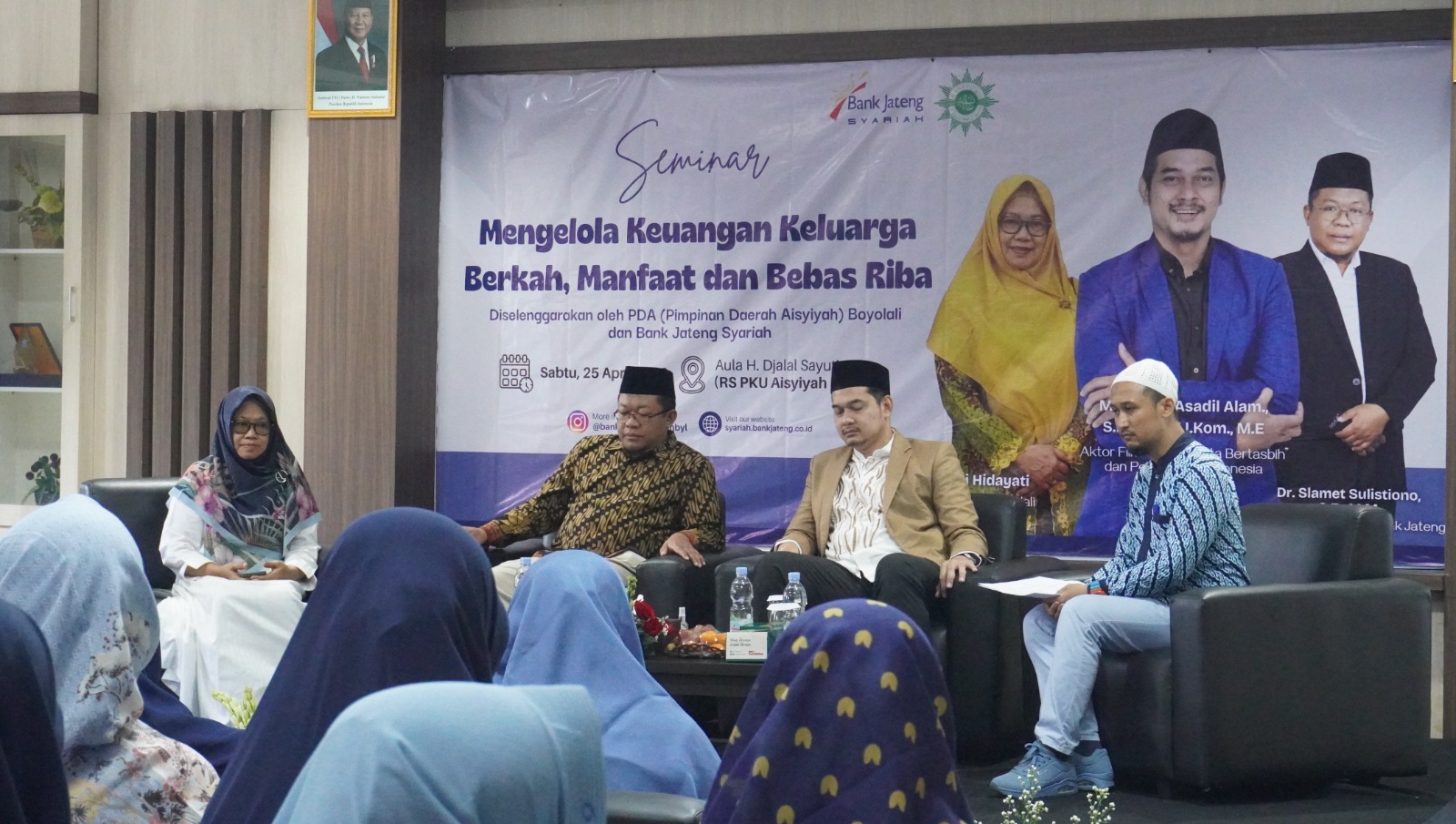 Seminar “Mengelola Keuangan Keluarga Berkah, Manfaat dan Bebas Riba” Digelar di Boyolali