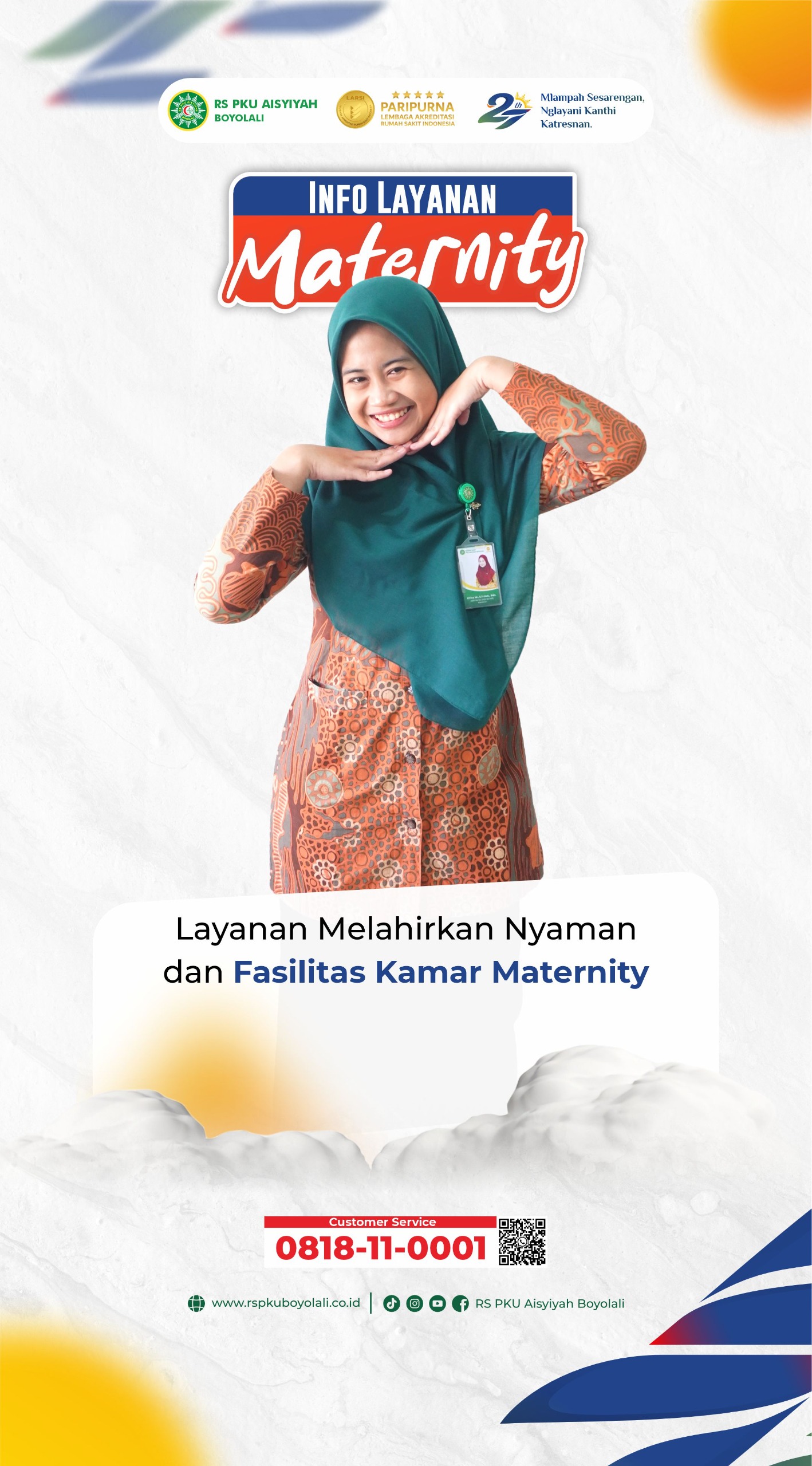 Waspada Preeklamsia pada Kehamilan, RS PKU Aisyiyah Boyolali Edukasi Ciri, Pencegahan, dan Hadirkan Fasilitas Maternity Nyaman