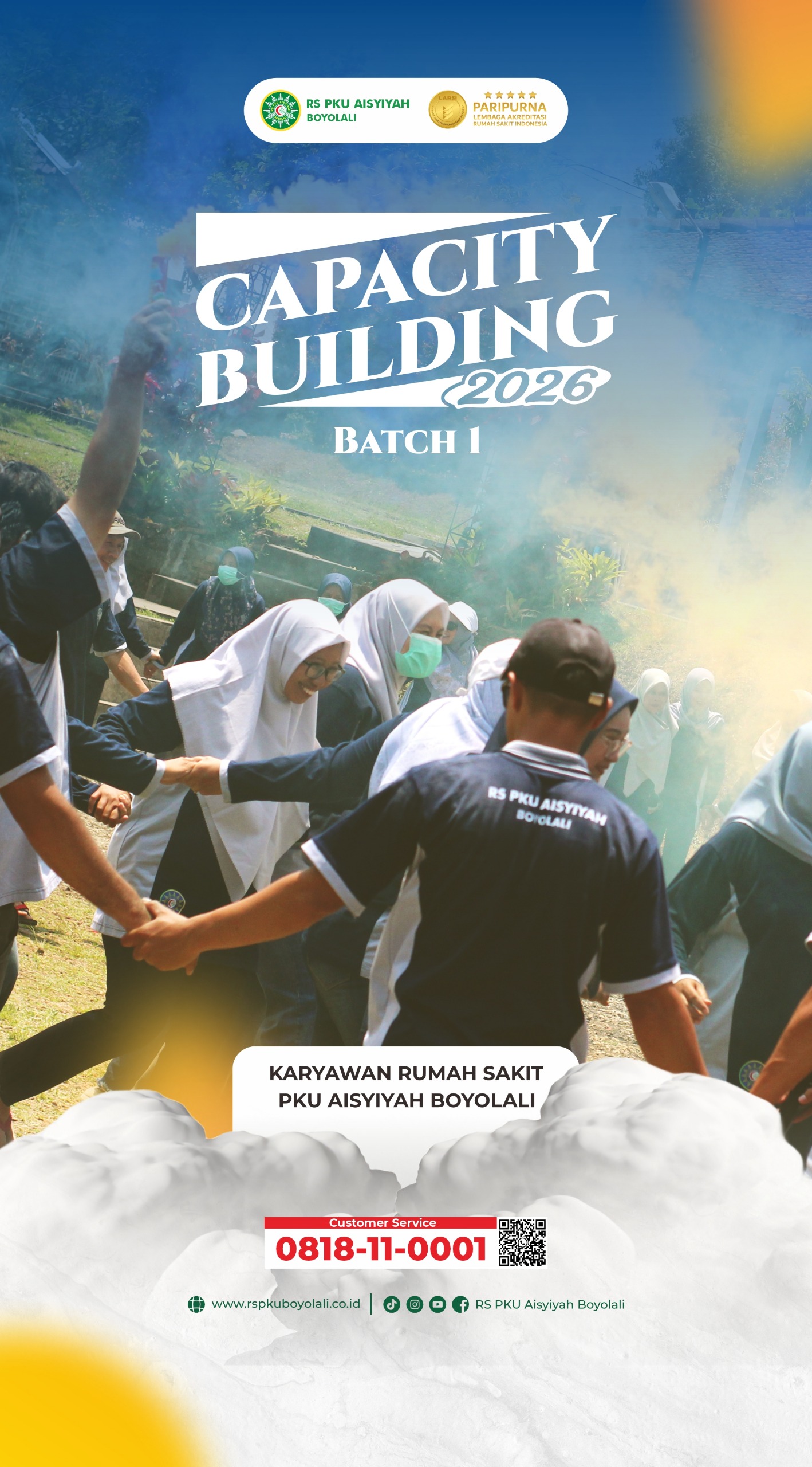 Tingkatkan Kekompakan dan Kualitas Layanan, RS PKU Aisyiyah Boyolali Gelar Capacity Building 2026 Batch 1